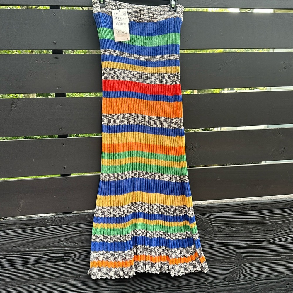 Zara crochet skirt